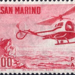1961 posta aerea Elicottero