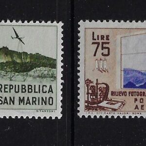 1952 posta aerea Rilievo fotogrammetrico