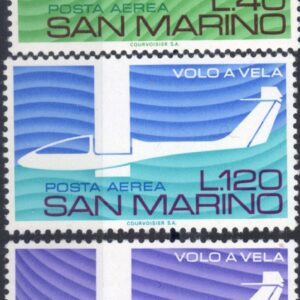 1974 posta aerea Volo a Vela