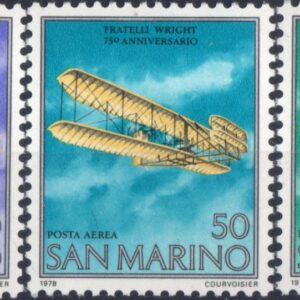 1978 posta aerea Fratelli Wright