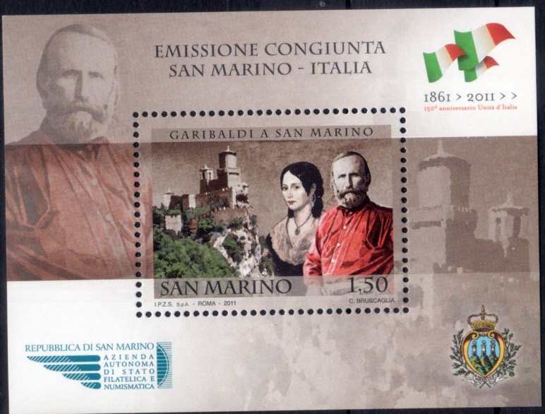 2011 150° Unità d'Italia - Garibaldi