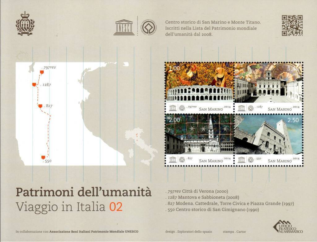 2014 Siti italiani Unesco - 2° serie