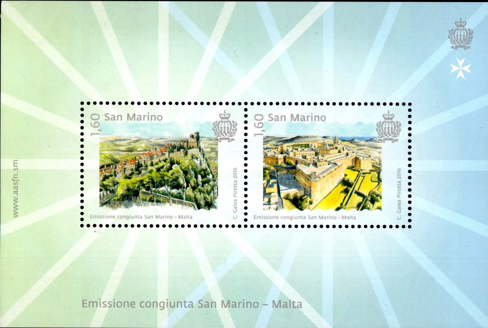 2016 emissione congiunta con Malta