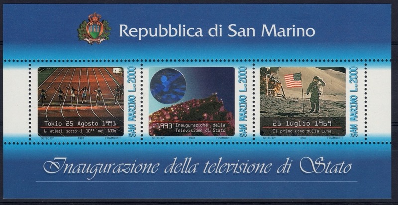 1993 Inaugurazione della Televisione di Stato