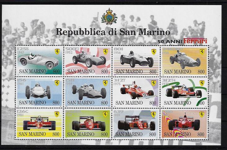 1998 50 anni di Ferrari