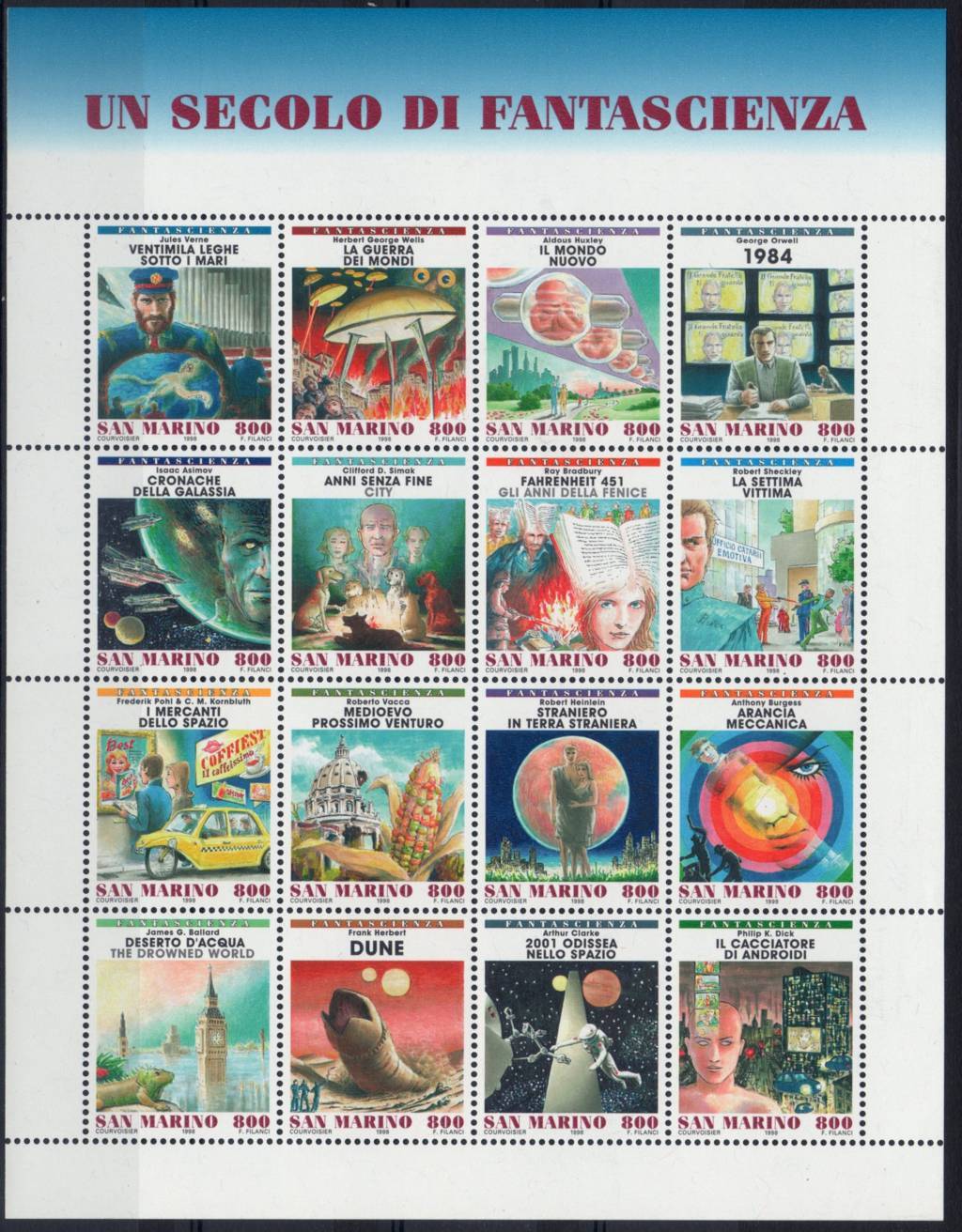1998 Un secolo di fantascienza