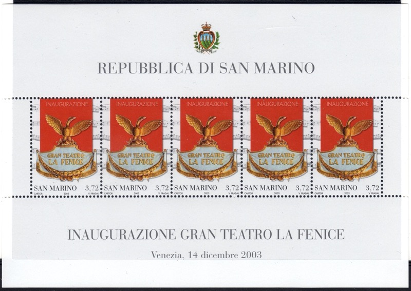 2003 Riapertura del Teatro La Fenice