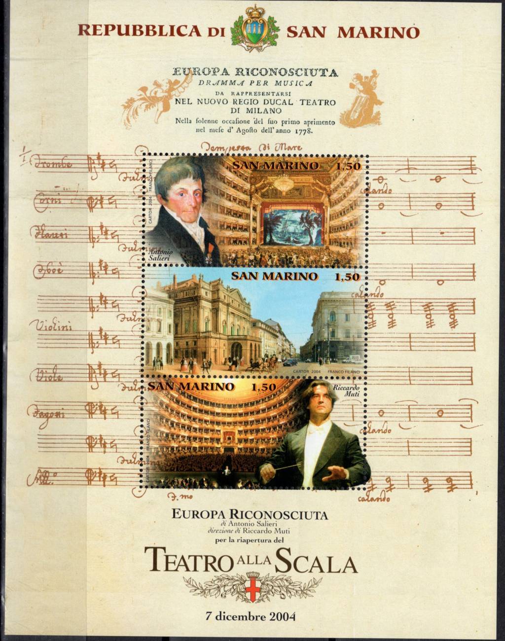 2004 Riapertura del Teatro alla Scala