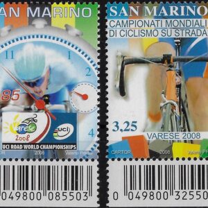 2008 75°Campionati Ciclismo 2 valori