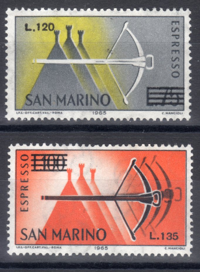 1965 Espressi Balestra - soprastampati