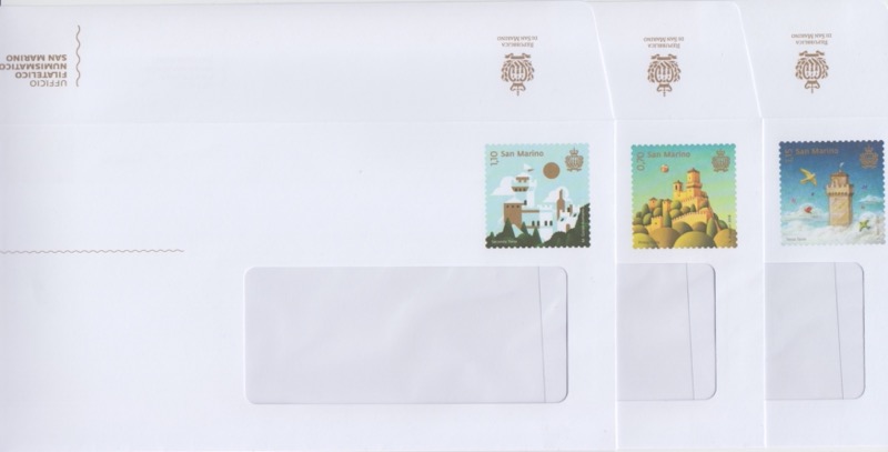 2018 Interi Postali con le 3 torri