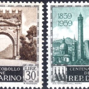1959 100° francobolli delle Romagne