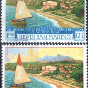 1960 12° Fiera Filatelica - Riccione