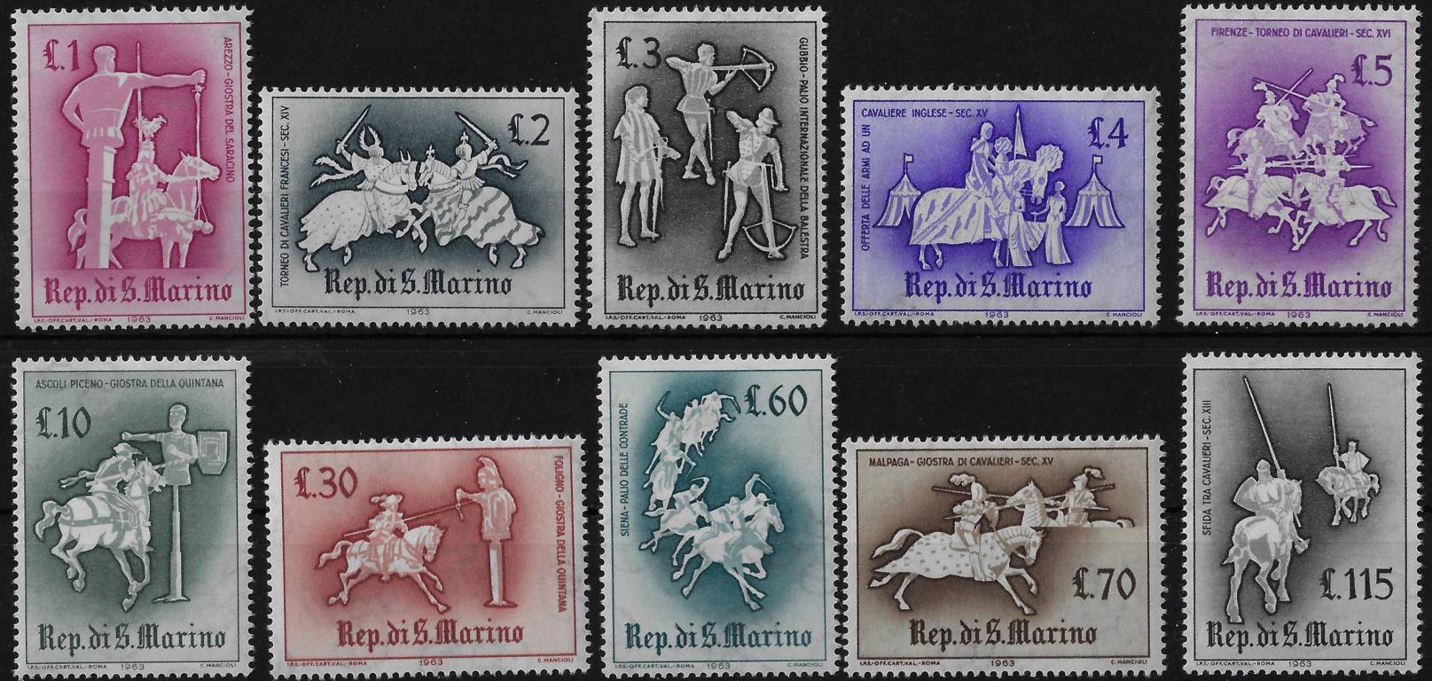 1963 Giostre e Tornei