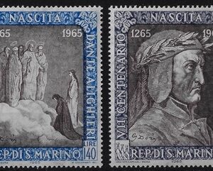 1965 700° nascita di Dante Alighieri