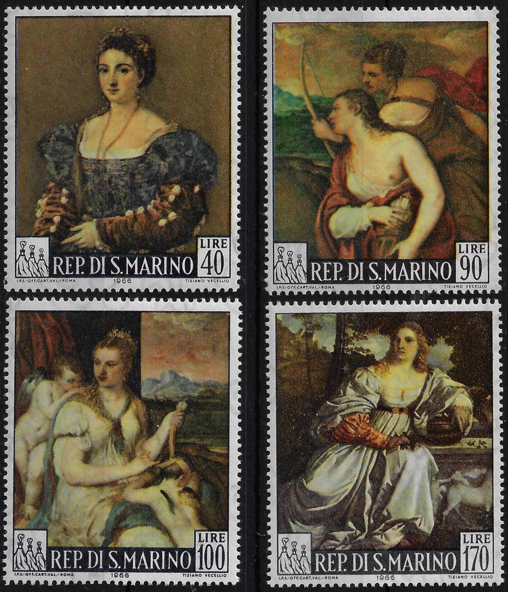 1966 Dipinti di Tiziano