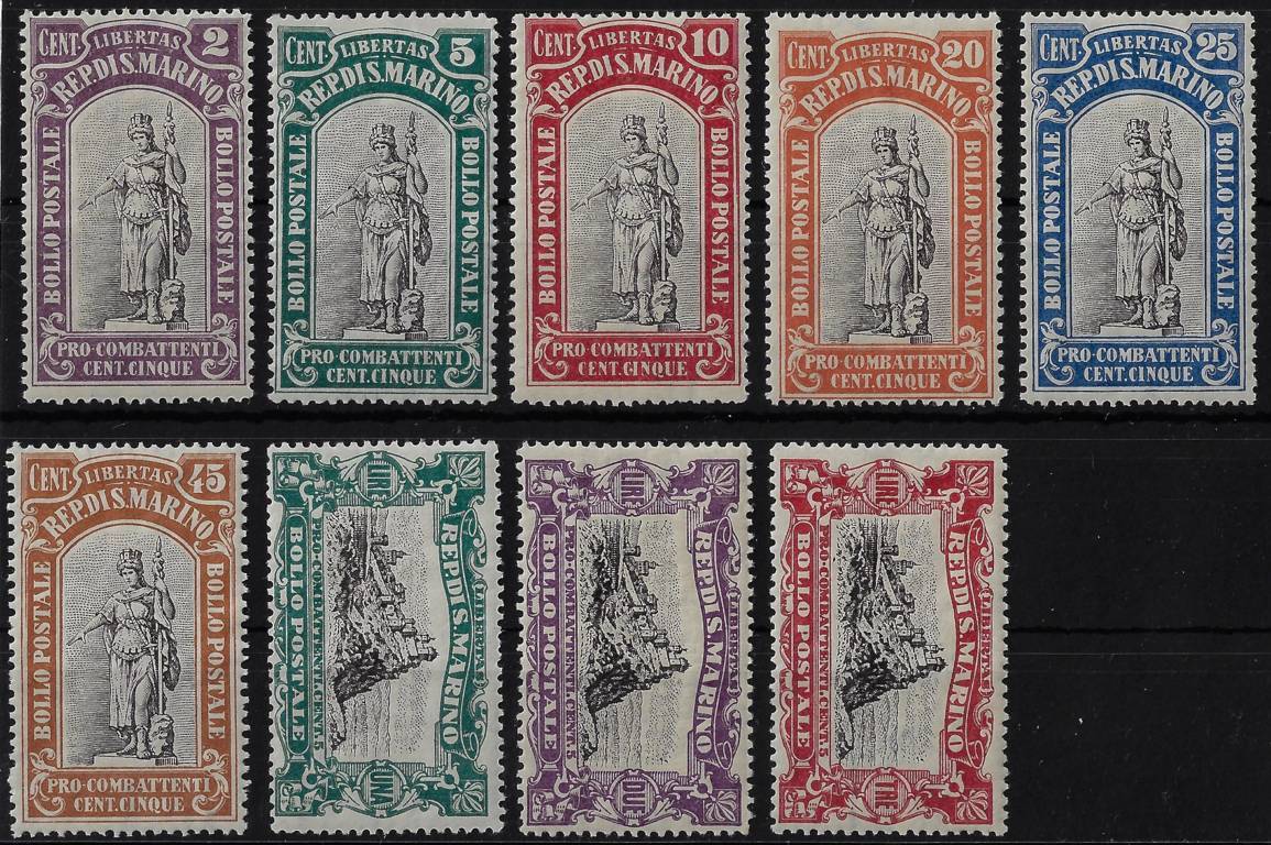 1918 Pro Combattenti - centro grigio