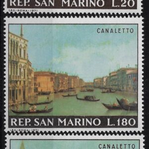 1971 Salviamo Venezia - dipinti del Canaletto