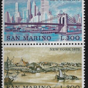 1973 Vedute di New York (coppia)