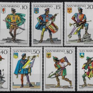 1973 Balestrieri e stemmi di castelli