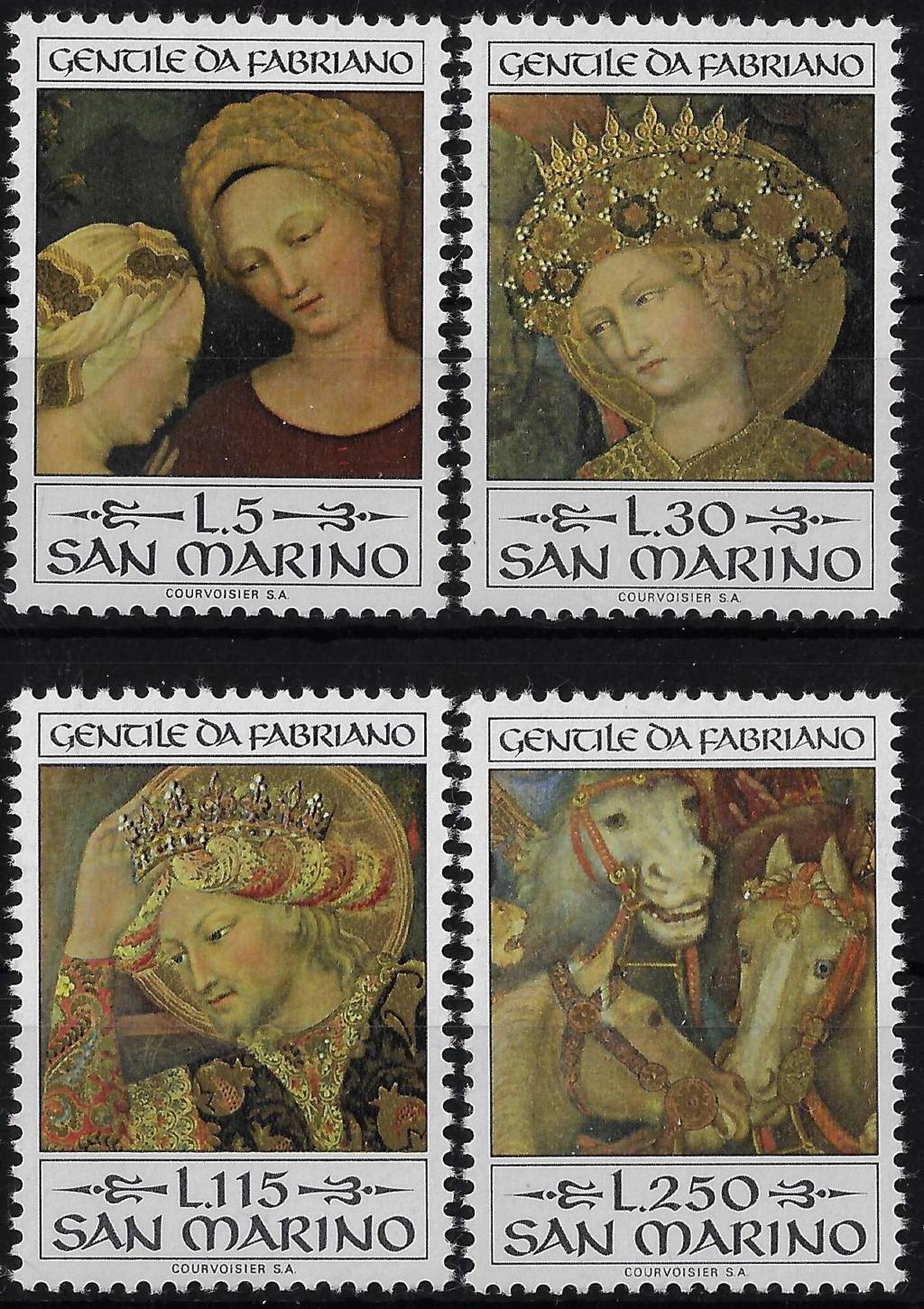 1973 600° nascita di Gentile da Fabriano