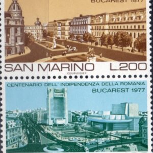 1977 Vedute di Bucarest (coppia)