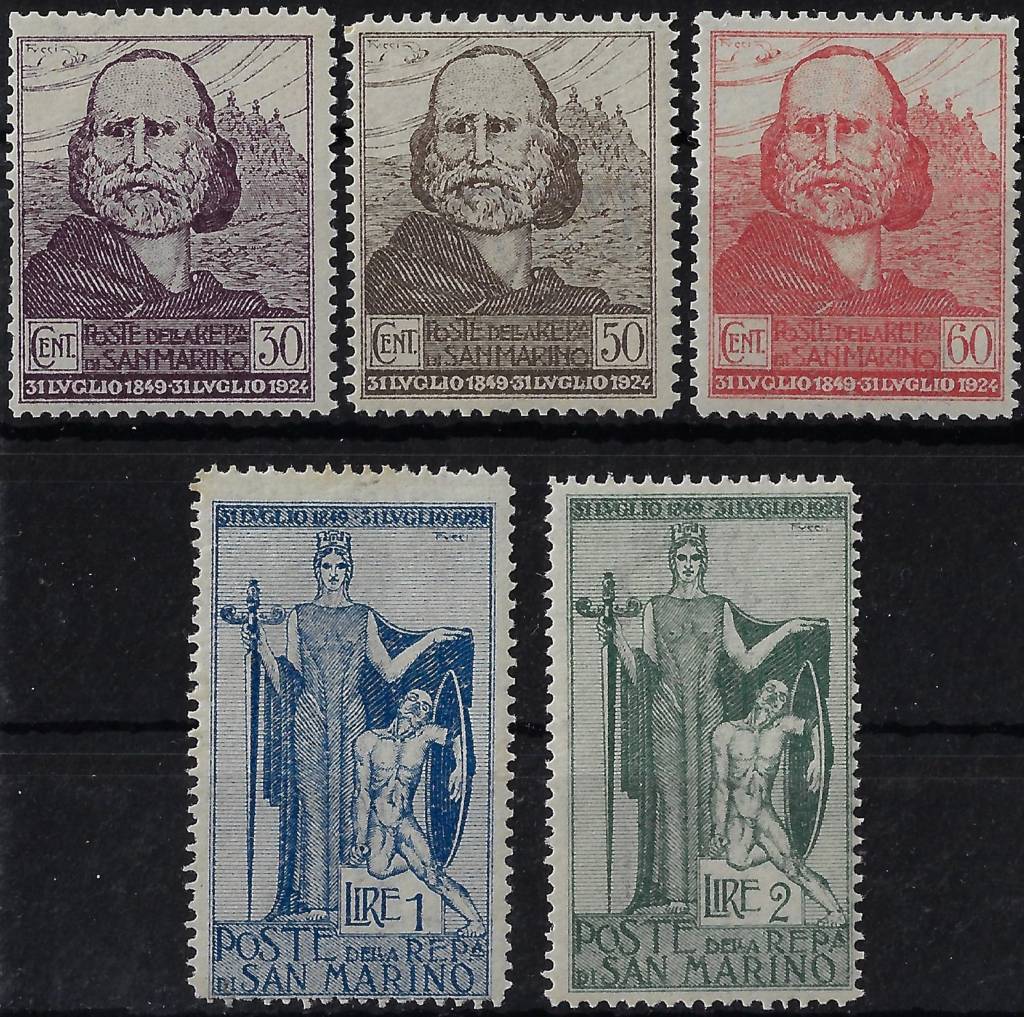 1924 75° ritirata di Garibaldi a San Marino