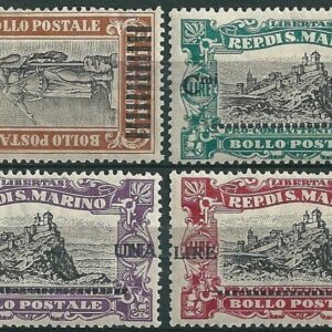 1924 Pro combattenti - soprastampati