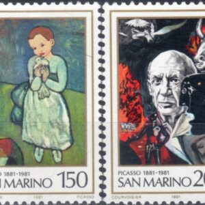1981 100° nascita di Pablo Picasso