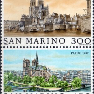 1982 Vedute di Parigi (coppia)