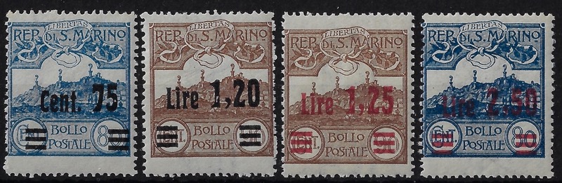1926 Veduta - soprastampati