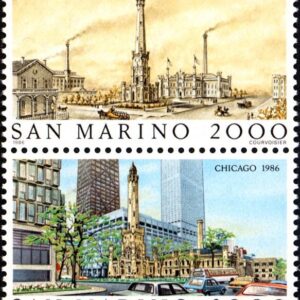 1986 Vedute di Chicago (coppia)
