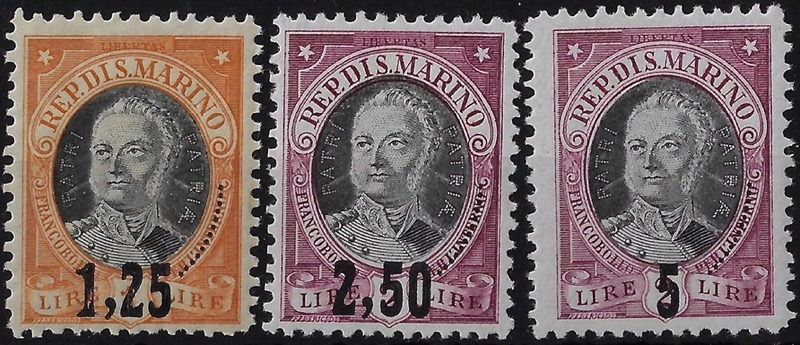 1927 Antonio Onofri soprastampati