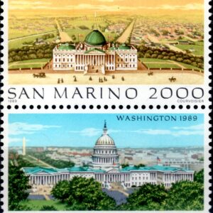 1989 Vedute di Washington (coppia)
