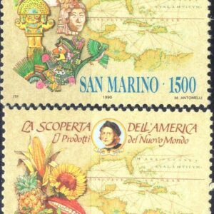 1990 Celebrazioni Colombiane - 1° serie
