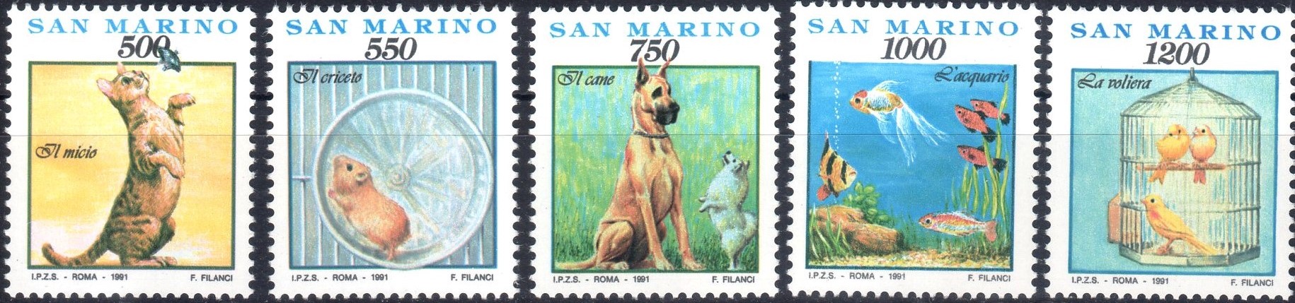 1991 Cose. gesti e affetti di ogni giorno - 1° serie