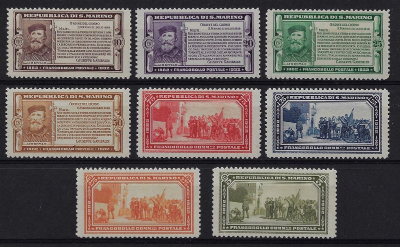 1932 50° morte di Garibaldi