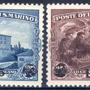 1936 San Francesco soprastampati