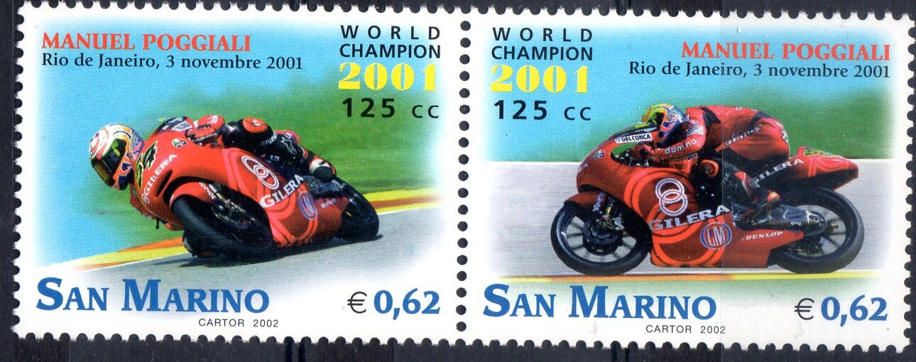 2002 Motomondiale 2001 - M. Poggiali (coppia)