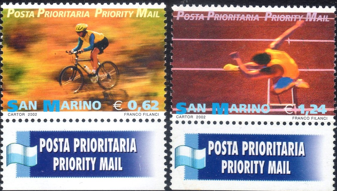 2002 Posta Prioritaria - sport