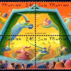 2003 L'arte dei burattini (blocco)