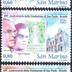 2004 450° fondazione città di San Paolo - Brasile