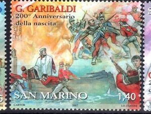 2007 200° nascita di Giuseppe Garibaldi