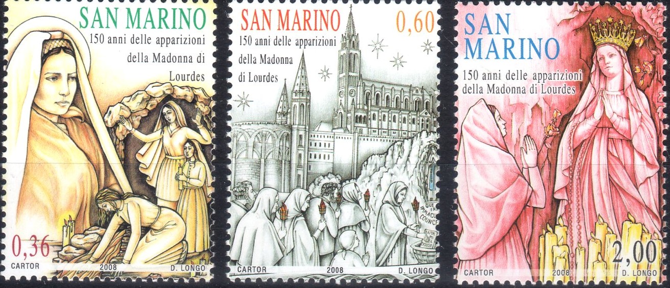 2008 150° apparizioni a Lourdes