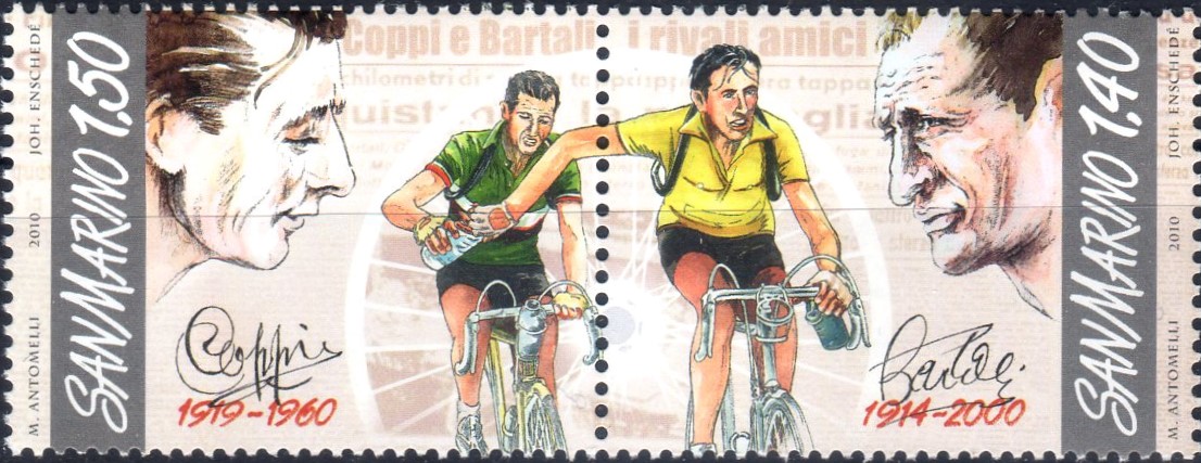 2010 Fausto Coppi e Gino Bartali (coppia)