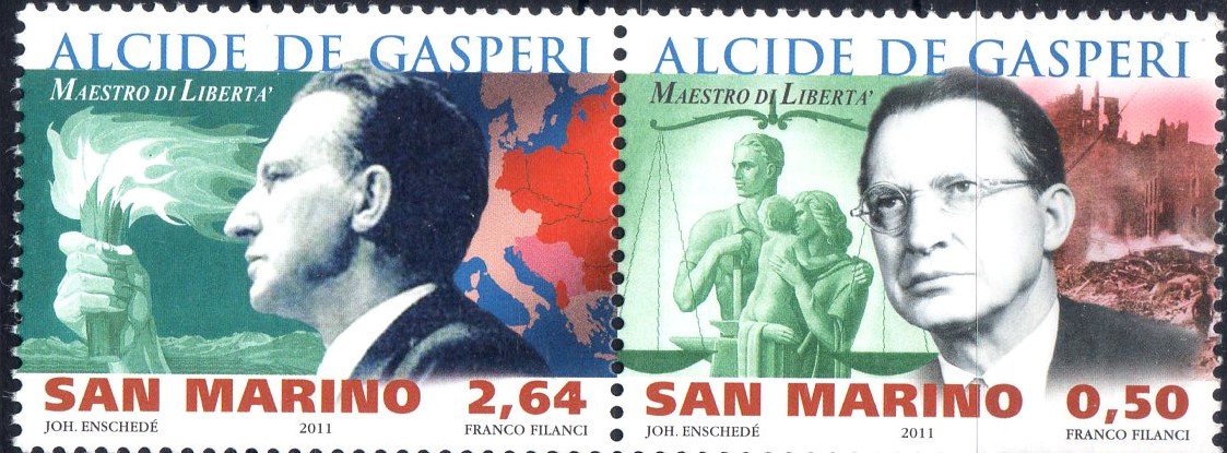 2011 Alcide de Gasperi (coppia)