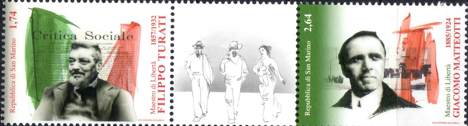 2012 Maestri di libertà (coppia)