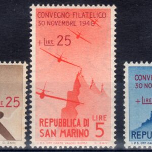 1946 Convegno Filatelico - soprastampati
