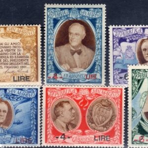 1947 Roosvelt - soprastampati