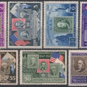 1947 100° primo francobollo degli U.S.A.